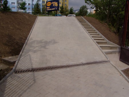 Příjezd k domu Brno - Líšeň