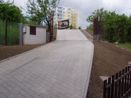 Příjezd k domu Brno - Líšeň